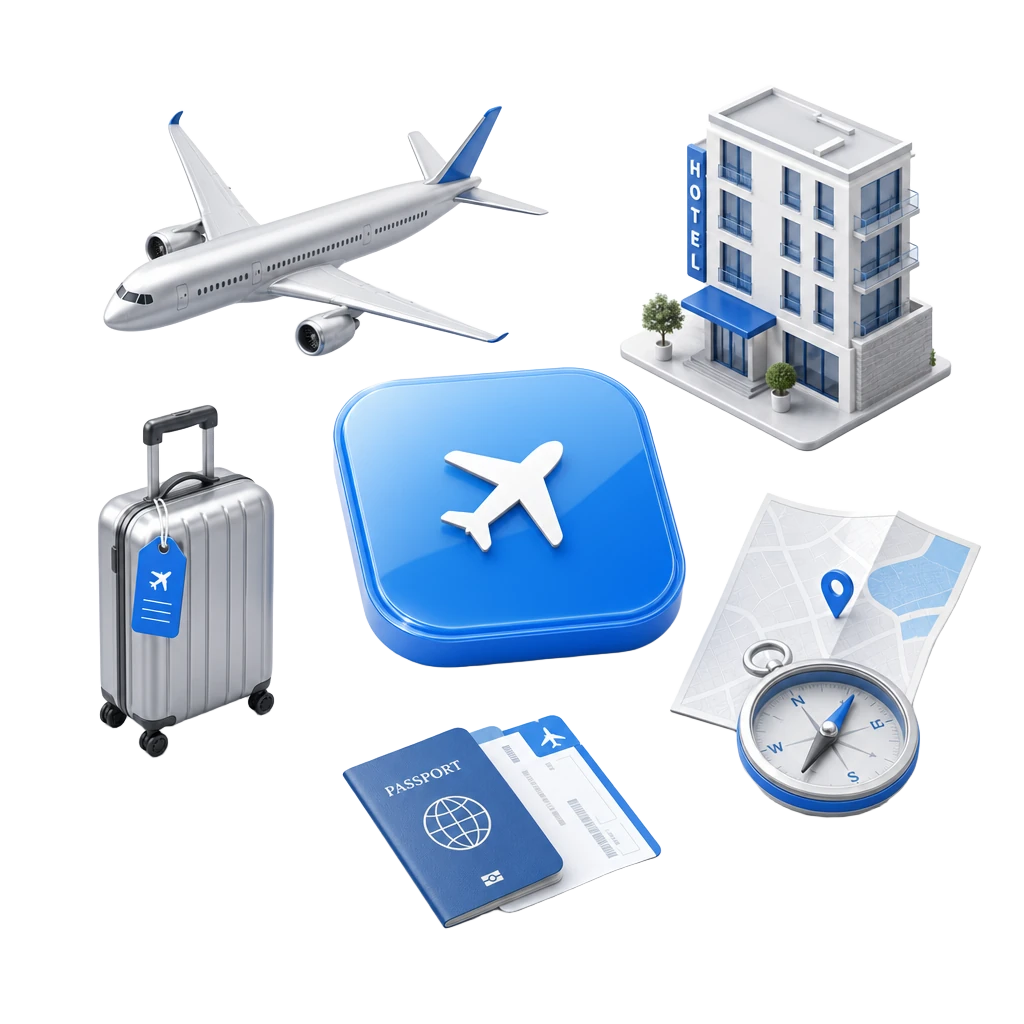Omnichannel Agentic AI for Travel connecting WhatsApp, Voice, Website, Instagram, Facebook, and RCS
