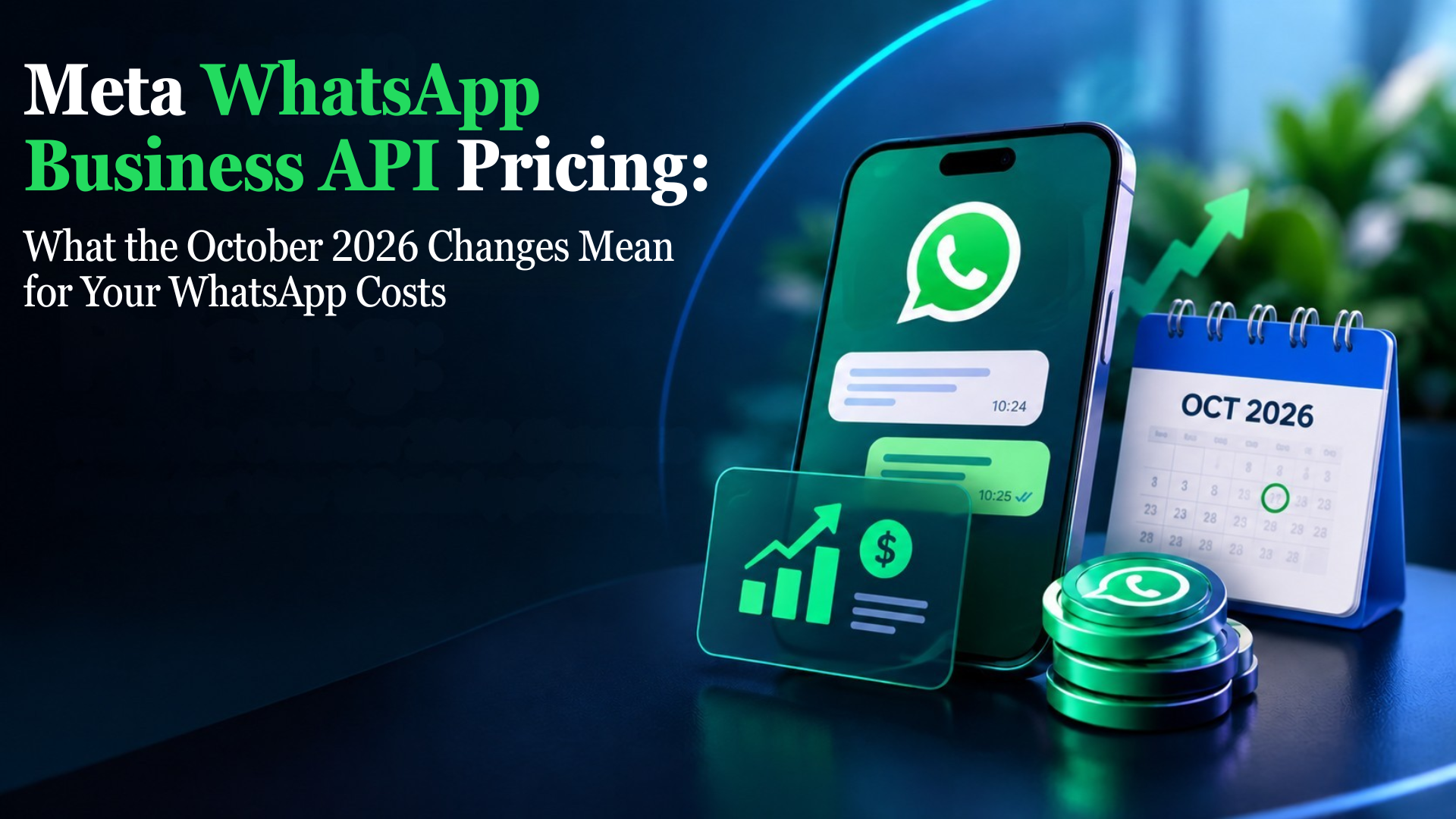 Meta WhatsApp Business API Pricing: October 2026 changes and WhatsApp costs