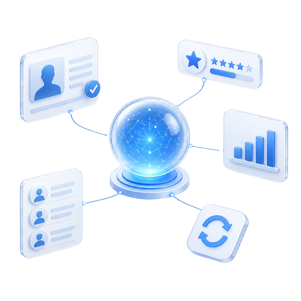 CRM integration visual