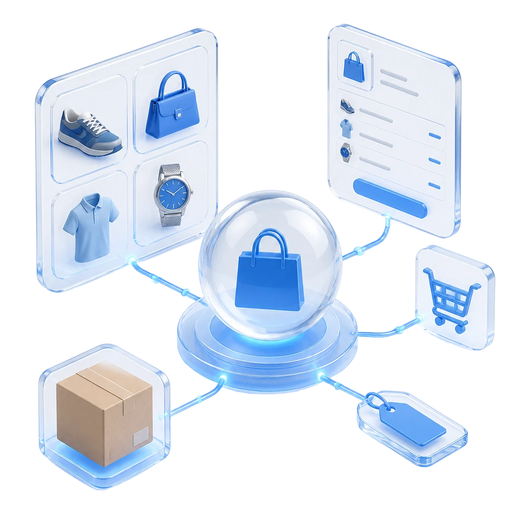 E-commerce integration visual
