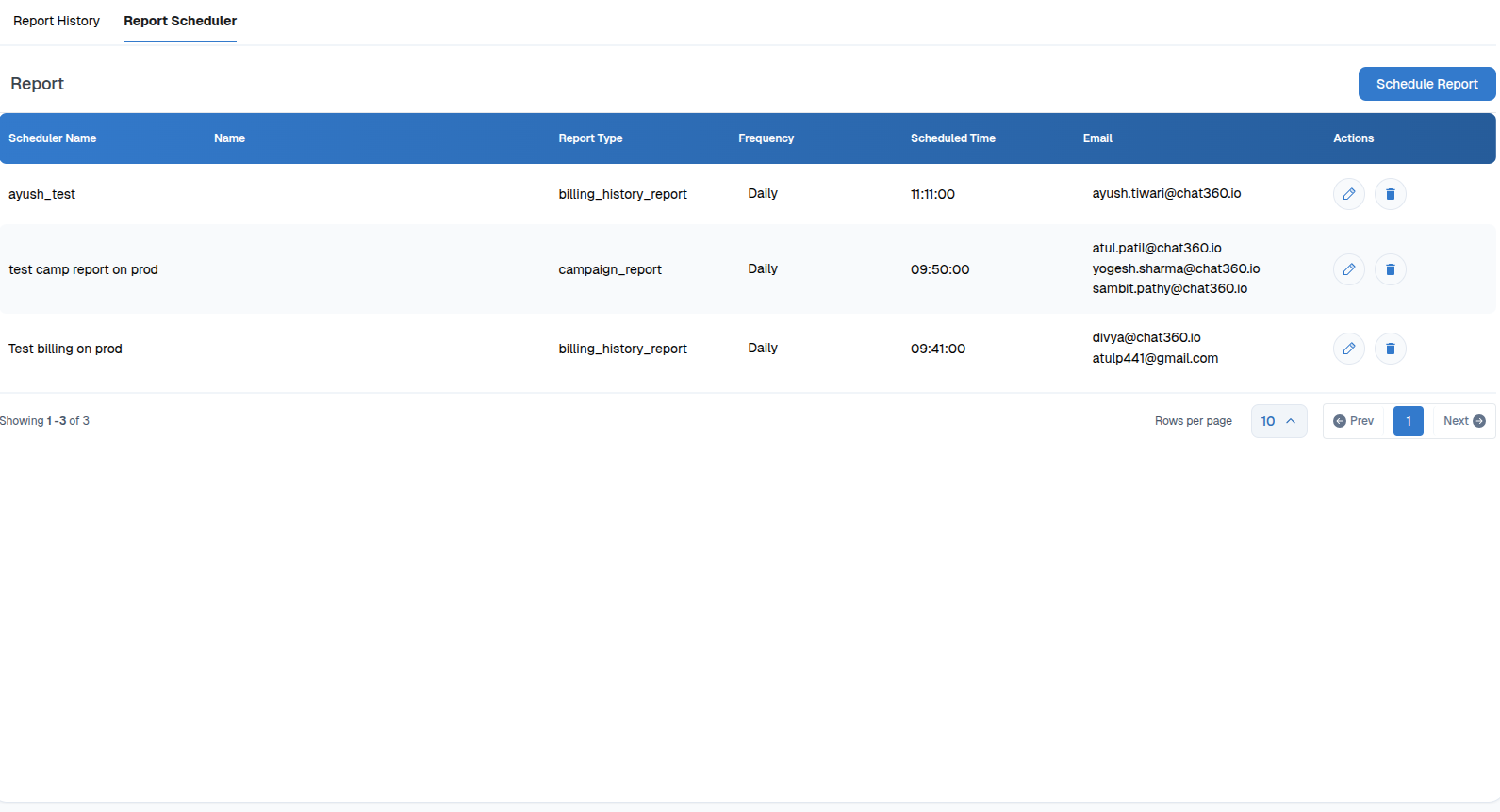 Reports & Report Scheduler